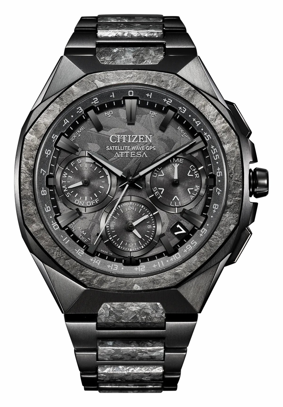ATTESA Black Dial Super Titanium Bracelet CC4107-80H | Citizen Trending