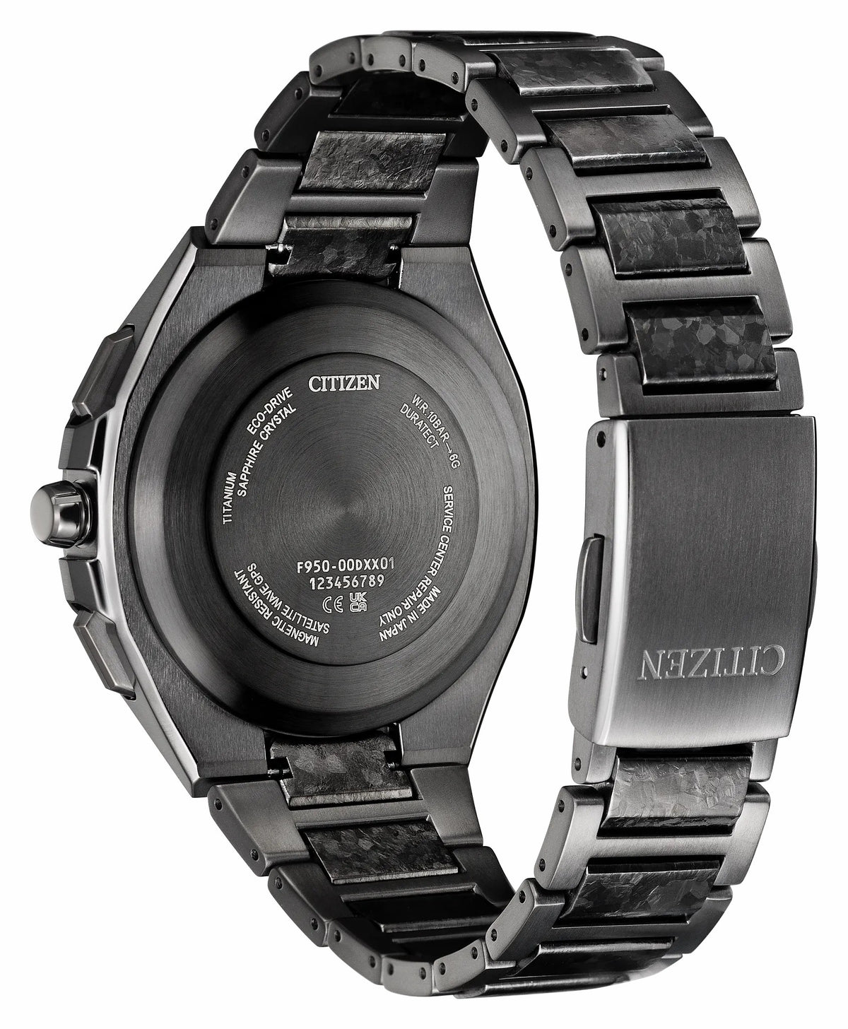 ATTESA Black Dial Super Titanium Bracelet CC4107-80H | Citizen Trending