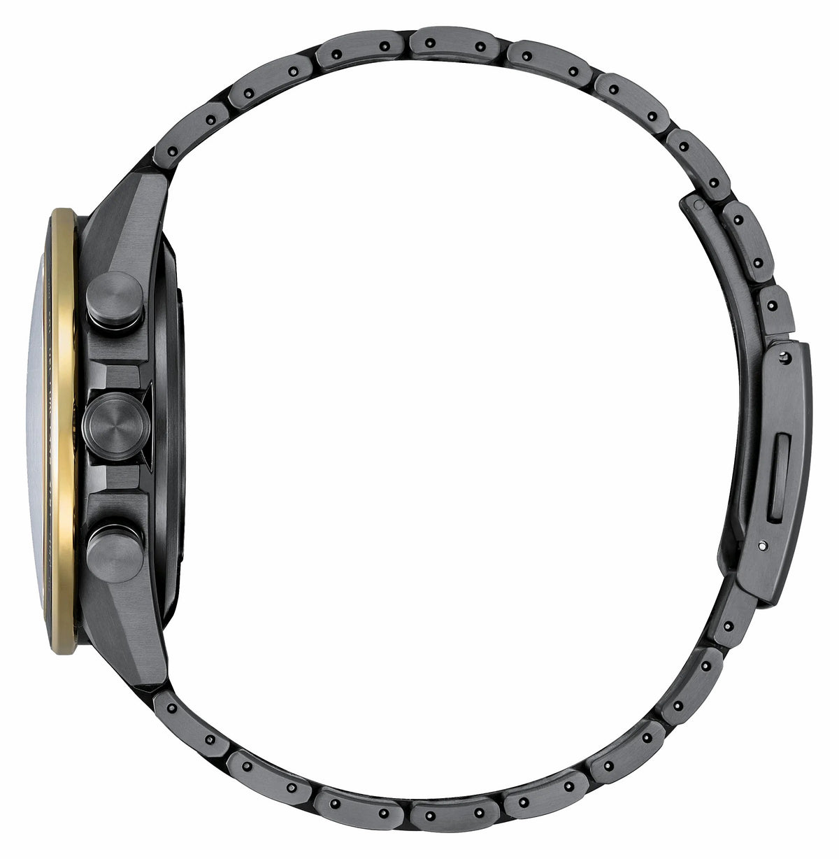 ATTESA LIGHT in BLACK Black Dial Super Titanium with DLC Coating Bracelet CC4078-51E | Citizen Popular