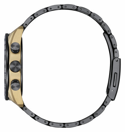 ATTESA LIGHT in BLACK Black Dial Super Titanium with DLC Coating Bracelet AT8384-58E | Citizen Special Offer