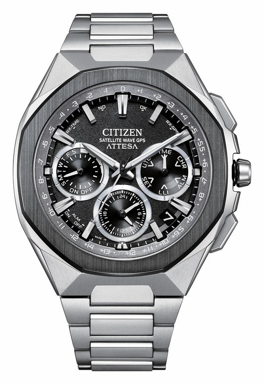 ATTESA Gray Dial Super Titanium Bracelet CC4104-53E | Citizen Everyday