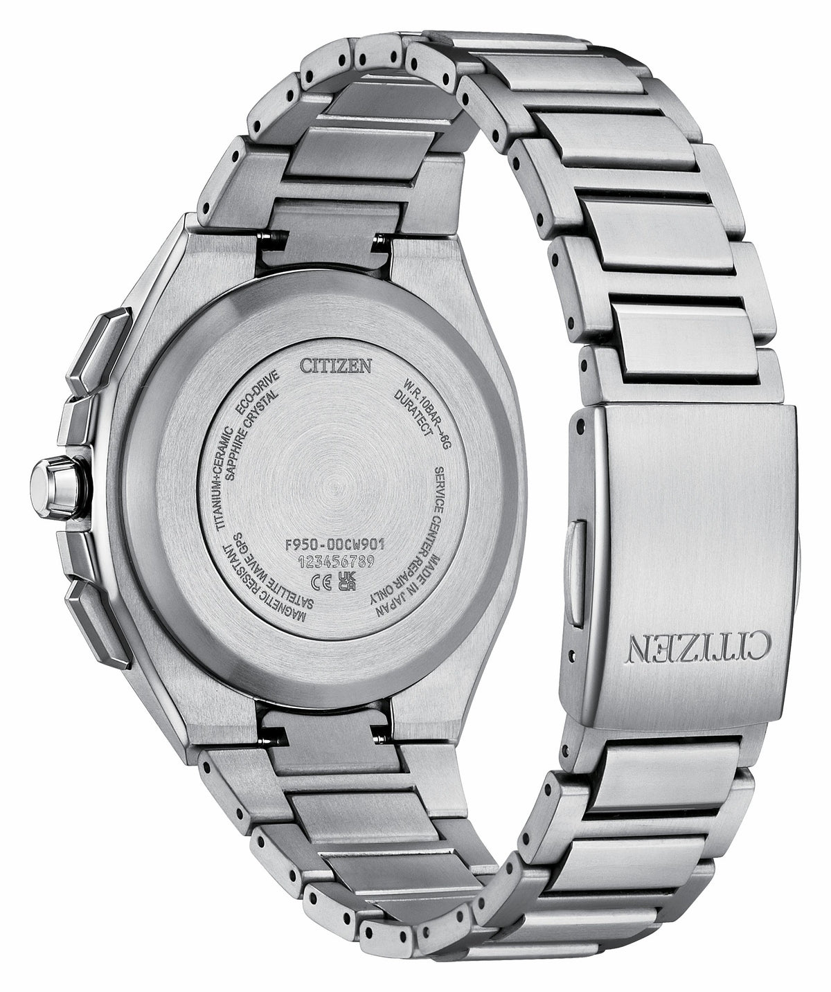 ATTESA Gray Dial Super Titanium Bracelet CC4104-53E | Citizen Everyday