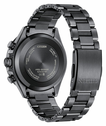 ATTESA Blue Dial Super Titanium with DLC Coating Bracelet CC4059-64L | Citizen Top Pick