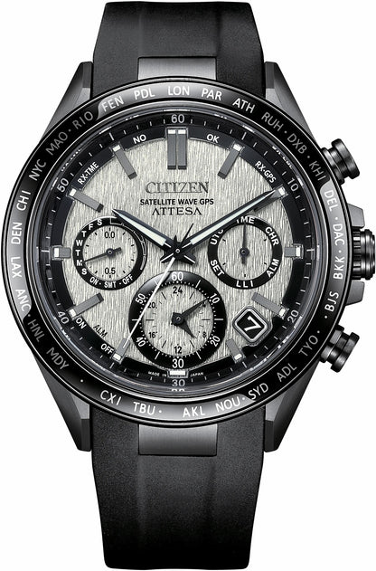 ATTESA Gray Dial Polyurethane Strap CC4055-14H | Citizen Trending