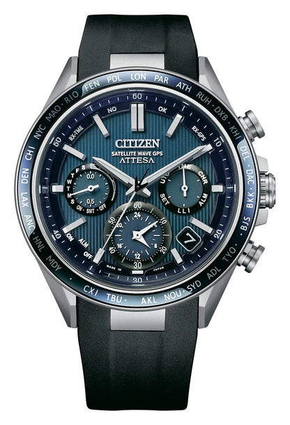 ATTESA Blue Dial Polyurethane Strap CC4050-18L | Citizen Trusted