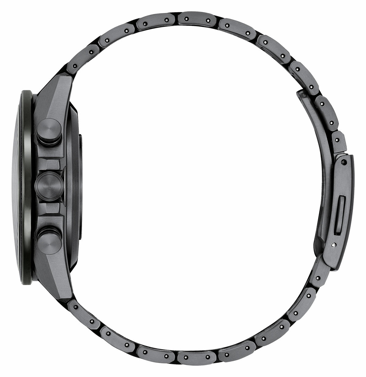 ATTESA Black Dial Super Titanium with DLC Coating Bracelet CC4055-65E | Citizen Essential