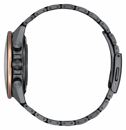 ATTESA Brown Dial Super Titanium with DLC Coating Bracelet CC4074-61W | Citizen New