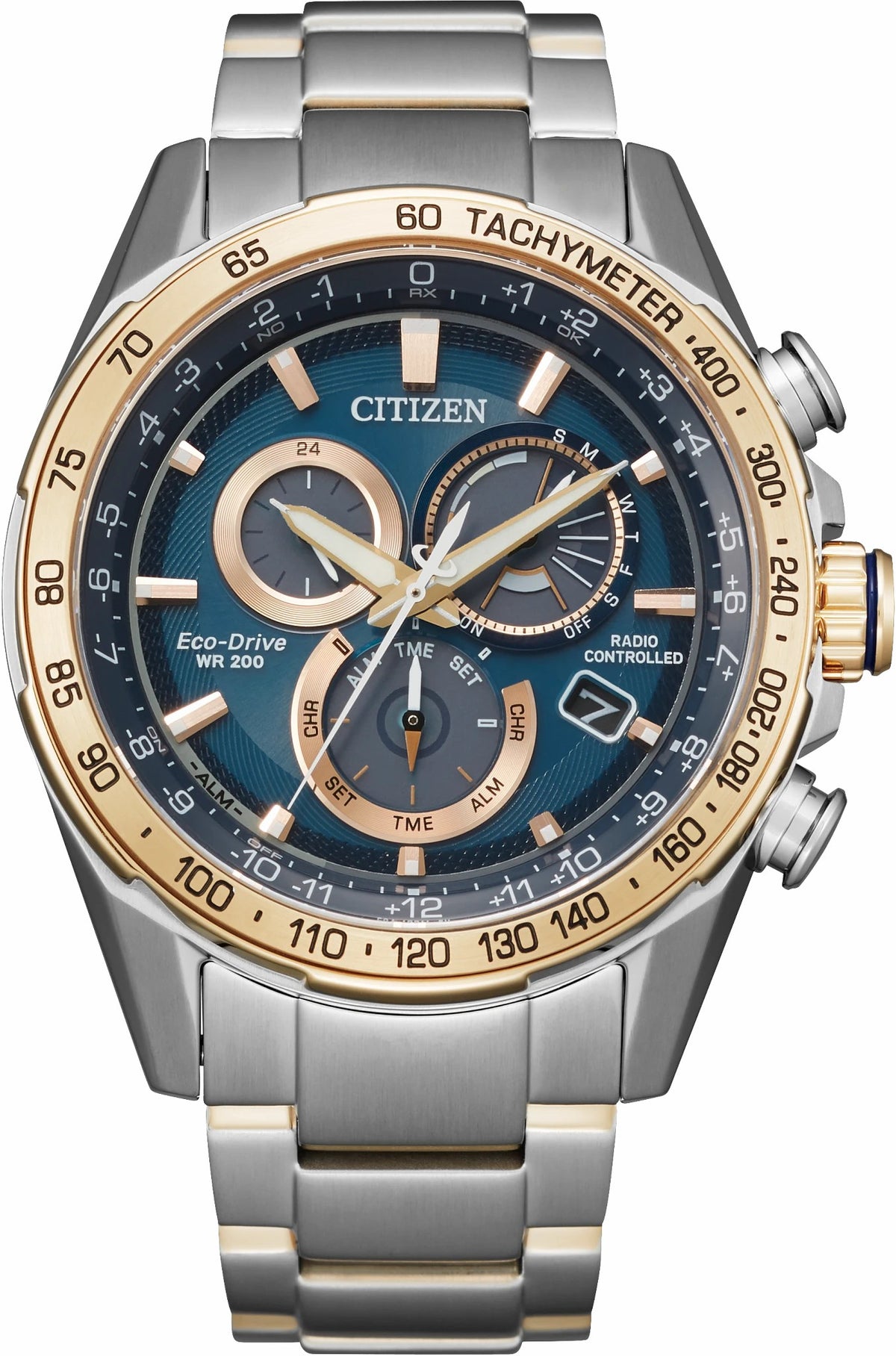 PCAT Blue Dial Stainless Steel Bracelet CB5916-59L | Citizen Best Seller