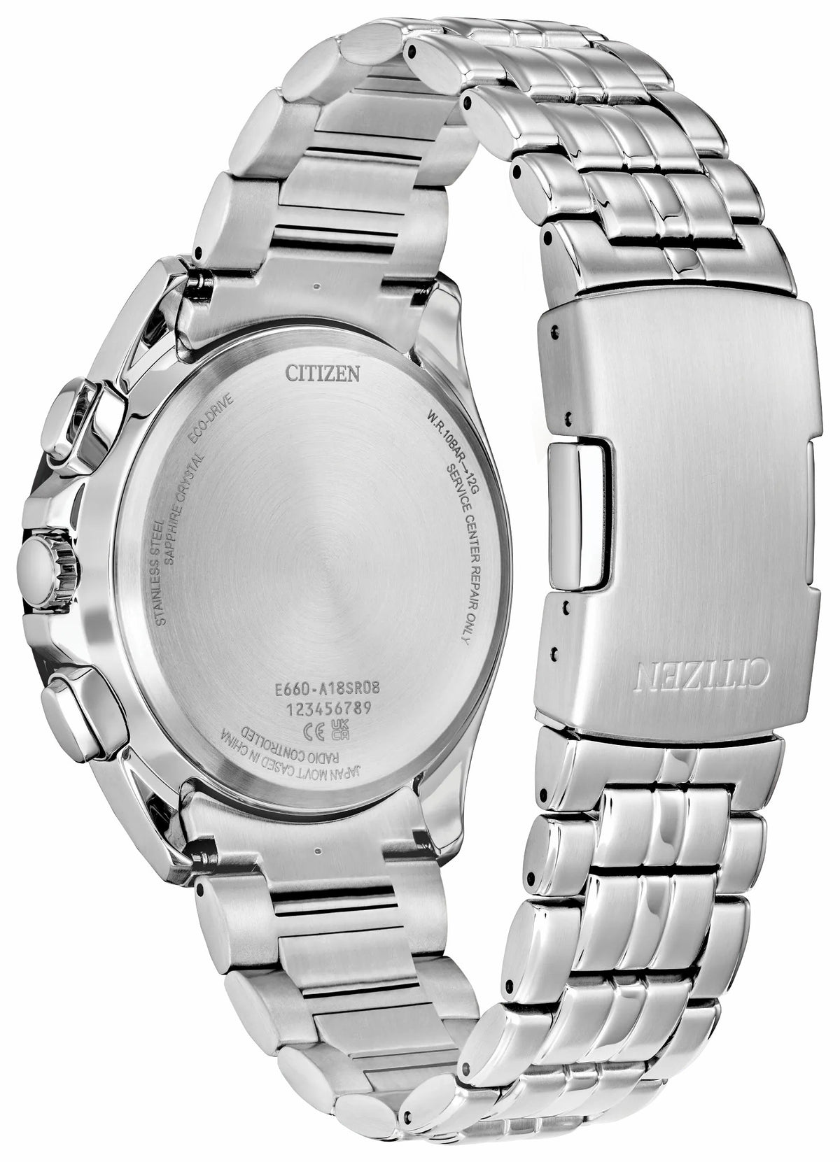 PCAT Blue Dial Stainless Steel Bracelet CB5874-81L | Citizen Classic