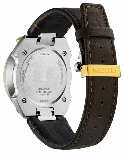 Promaster Tsuno Chrono Racer Green Dial Leather Strap AV0104-06W | Citizen Quality