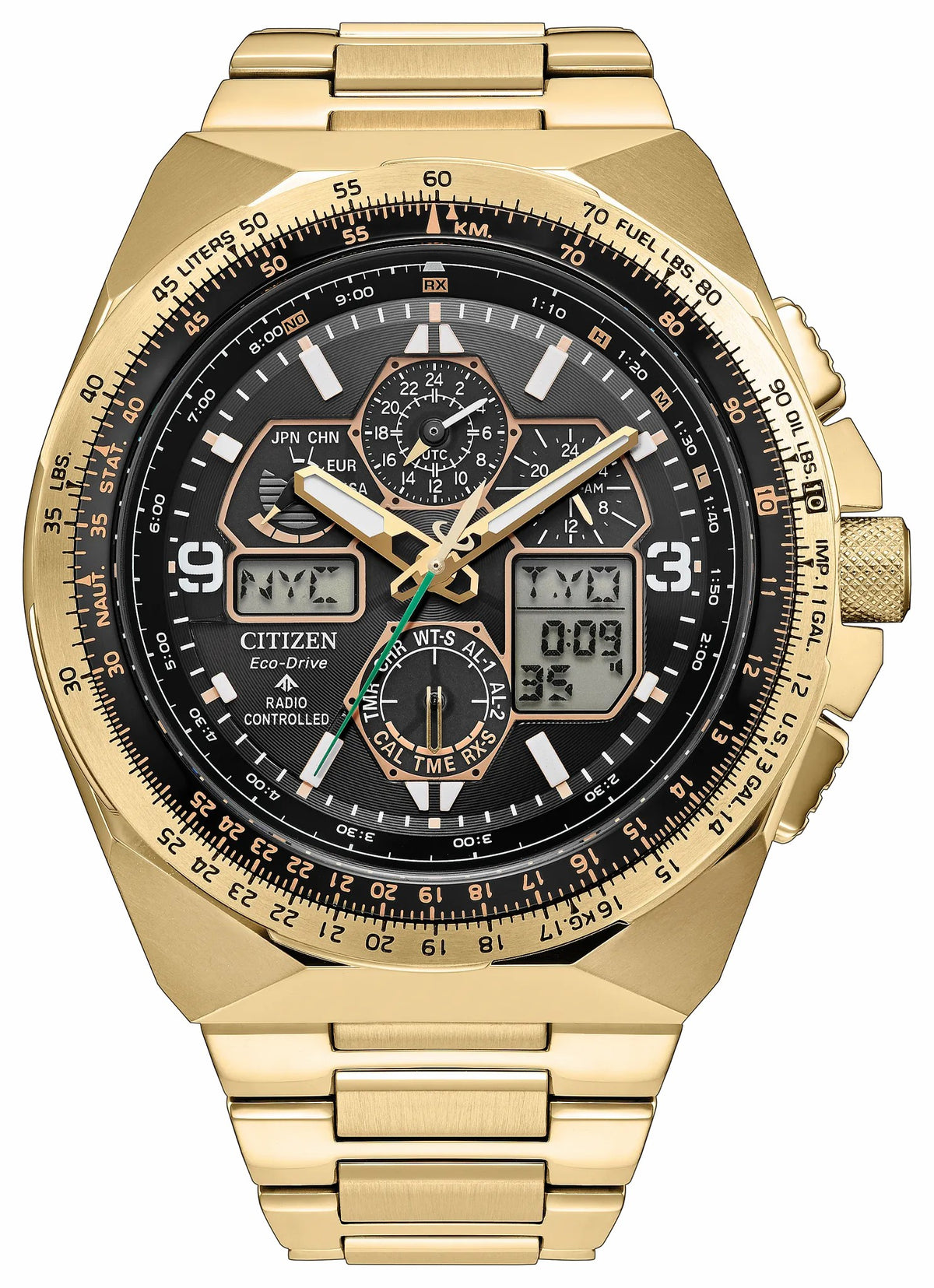 Promaster Skyhawk A-T Black Dial Stainless Steel Bracelet JY8144-50E | Citizen Best Seller