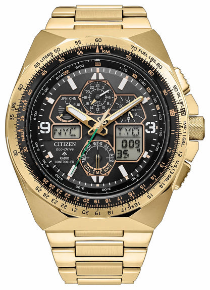 Promaster Skyhawk A-T Black Dial Stainless Steel Bracelet JY8144-50E | Citizen Best Seller