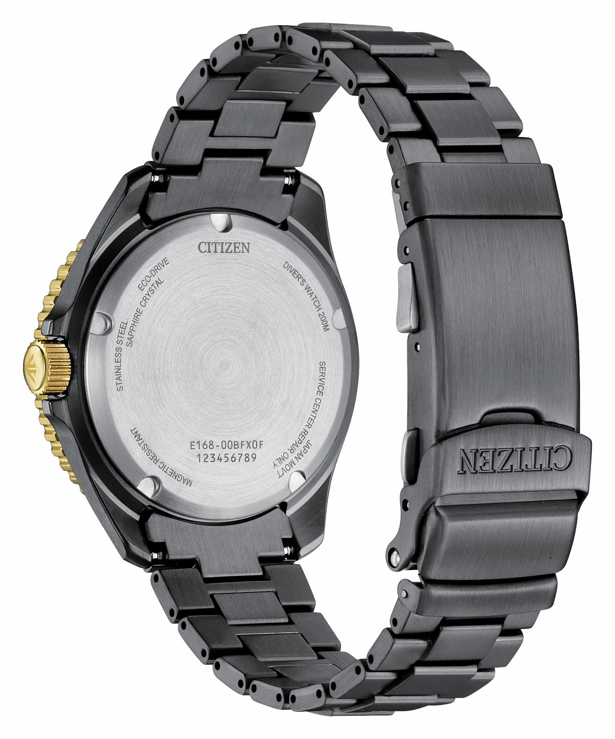 Promaster Dive LIGHT in BLACK Black Dial Stainless Steel Bracelet BN0264-53E | Citizen Classic