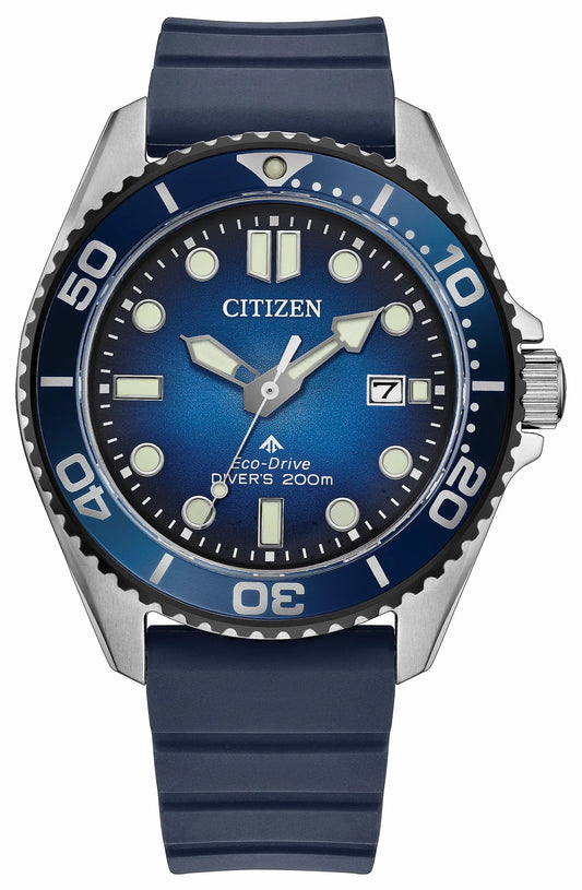 Promaster Dive Blue Dial Polyurethane Strap BN0267-04L | Citizen Essential
