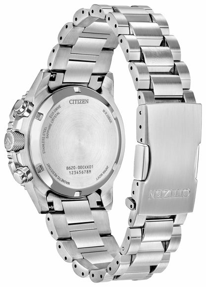 Promaster Navihawk Silver-Tone Dial Stainless Steel Bracelet CA4660-61A | Citizen Featured