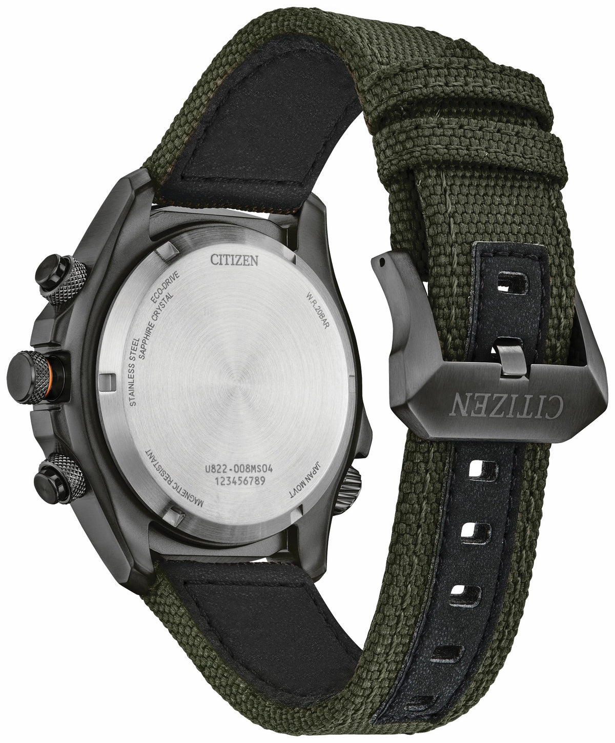 Promaster Land U822 Green Dial CORDURA® Strap JV1005-02W | Citizen Trending