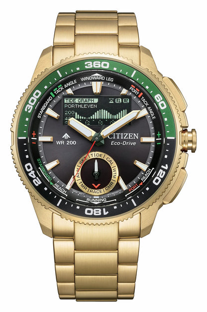 Promaster WaveTracker Black Dial Stainless Steel Bracelet JV3002-51E | Citizen Hot Sale