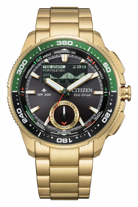 Promaster WaveTracker Black Dial Stainless Steel Bracelet JV3002-51E | Citizen Hot Sale