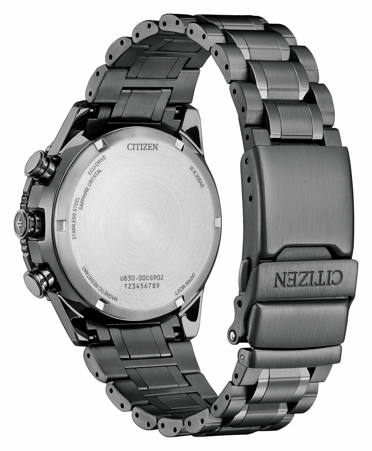Promaster Skyhawk U830 Black Dial Stainless Steel Bracelet JV2005-58E | Citizen Essential
