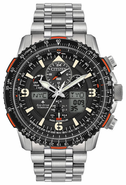 Citizen Promaster Skyhawk A-T Eco-Drive Black Titanium Watch | Citizen Discount
