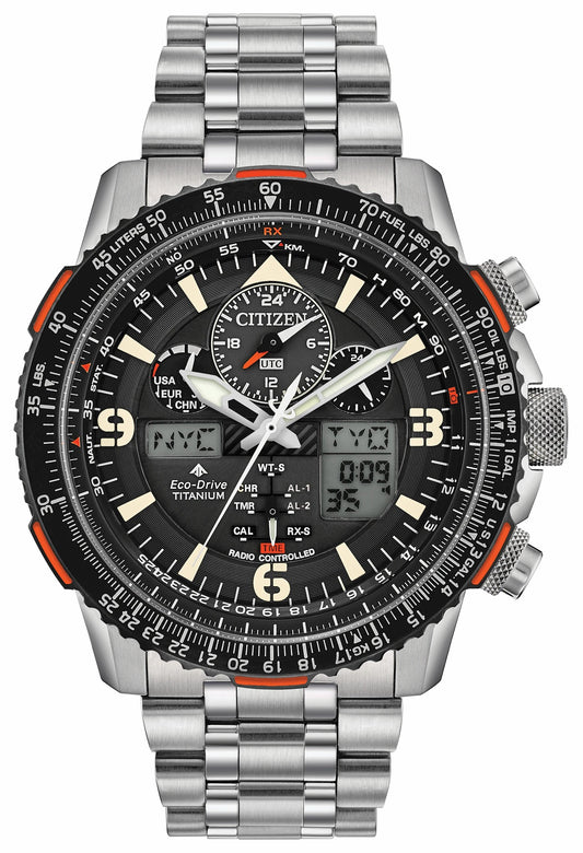 Citizen Promaster Skyhawk A-T Eco-Drive Black Titanium Watch | Citizen Discount