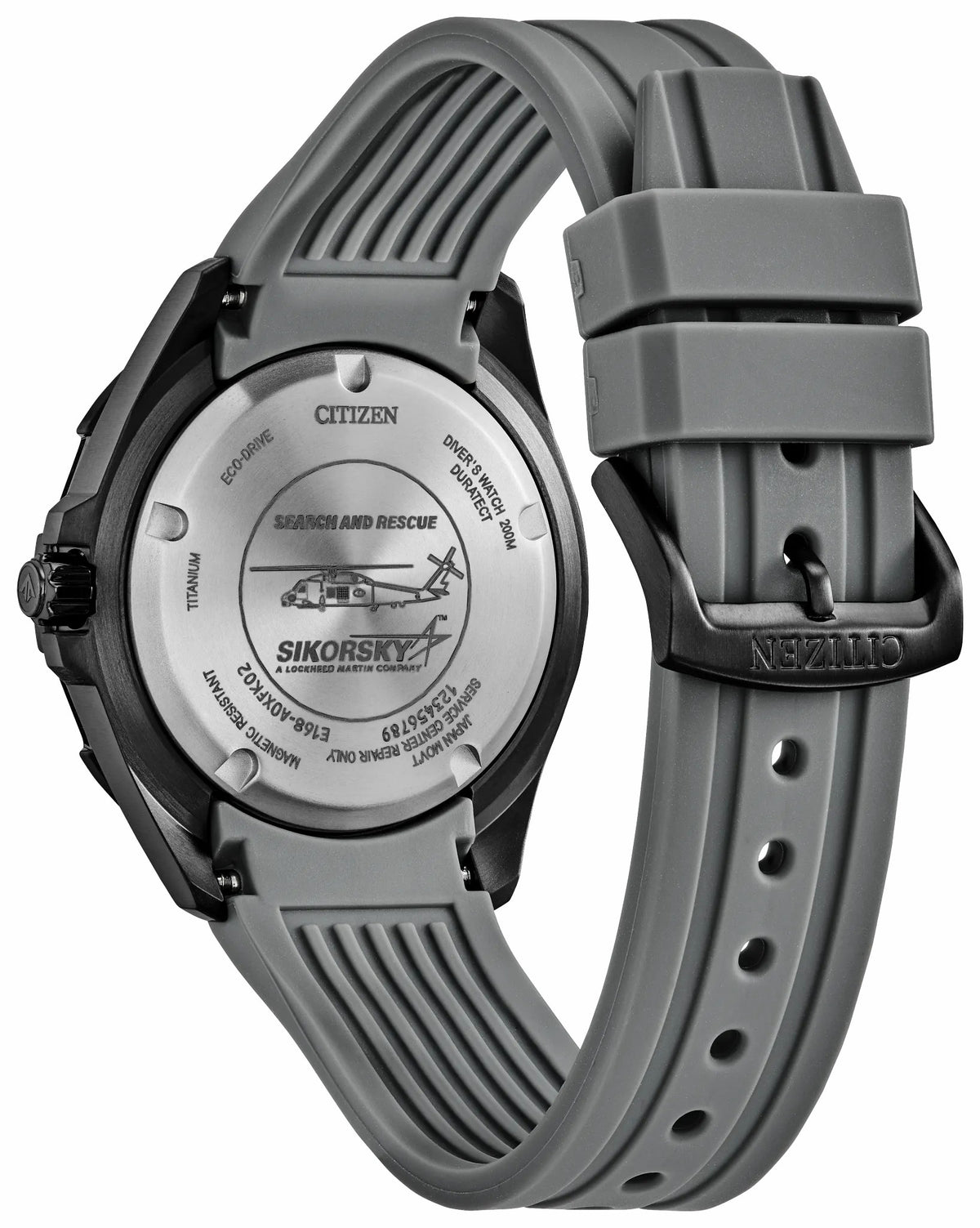 Promaster Sikorsky Gray Dial Polyurethane Strap BN0207-06H | Citizen Quality