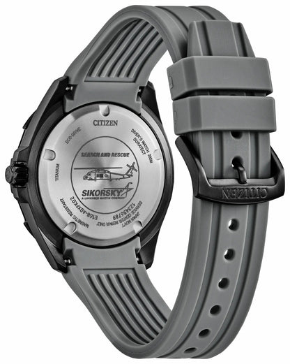 Promaster Sikorsky Gray Dial Polyurethane Strap BN0207-06H | Citizen Quality