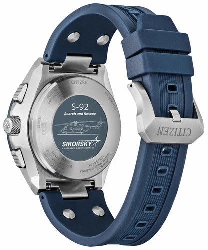 Promaster Sikorsky Blue Dial Rubber Strap JY8156-00L | Citizen Deals