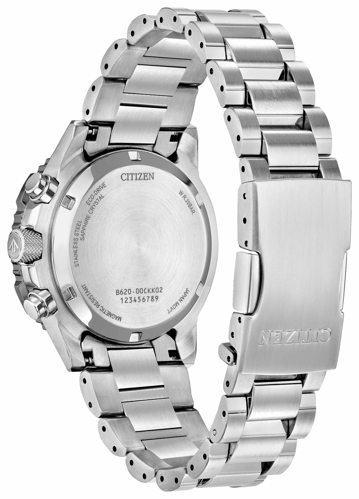 Promaster Navihawk Salmon Dial Stainless Steel Bracelet CA4664-60X | Citizen Essential