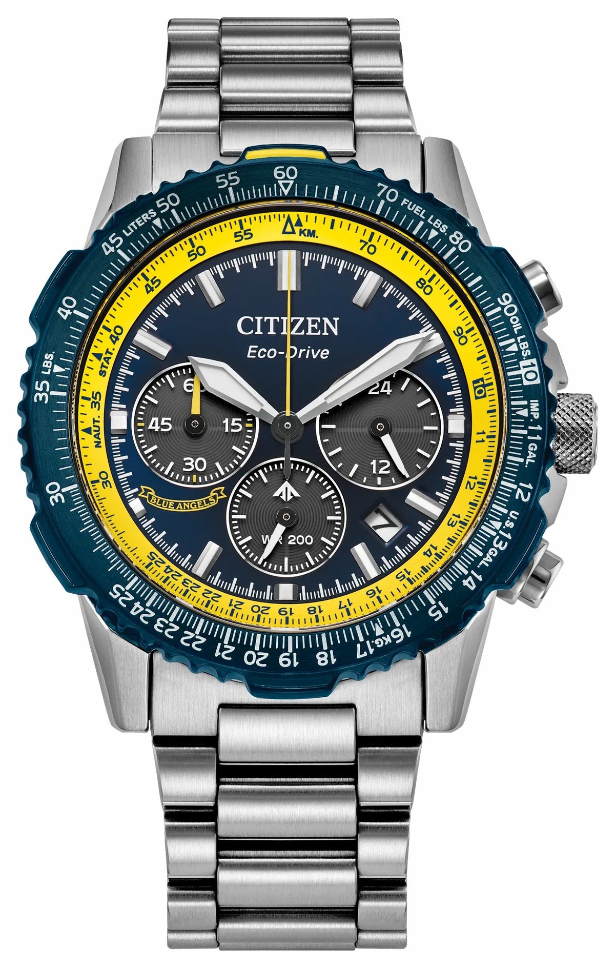 Promaster Navihawk Blue Dial Stainless Steel Bracelet CA4667-53L | Citizen New