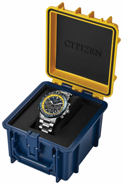 Promaster Navihawk Blue Dial Stainless Steel Bracelet CA4667-53L | Citizen New