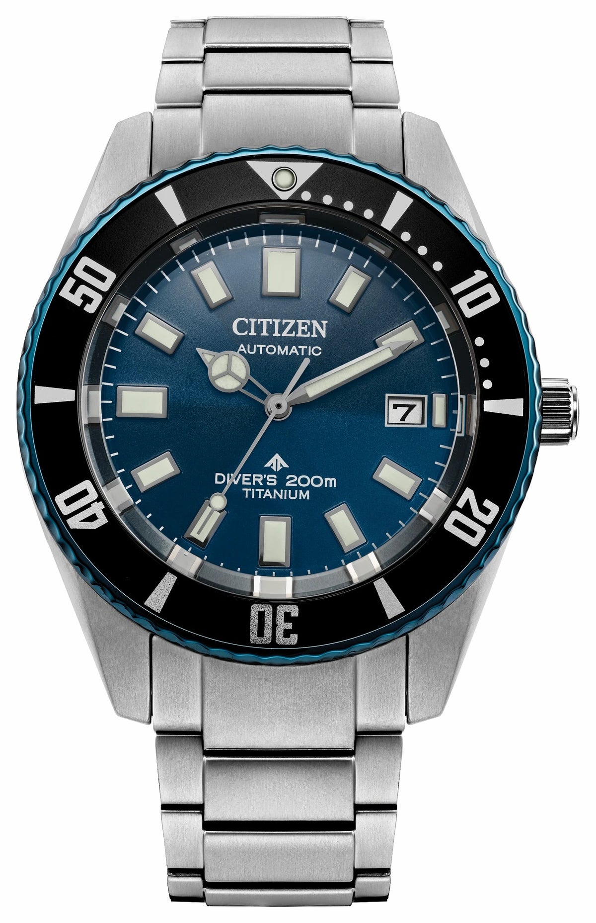 Promaster Fujitsubo Blue Dial Super Titanium with Duratect Platinum Bracelet NB6026-56L | Citizen Hot Sale