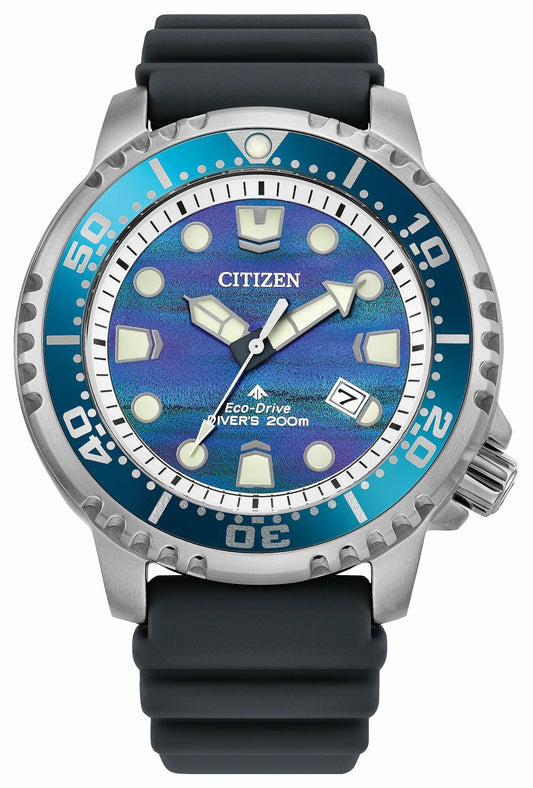 Promaster Dive Blue Dial Polyurethane Strap BN0167-09W | Citizen Popular