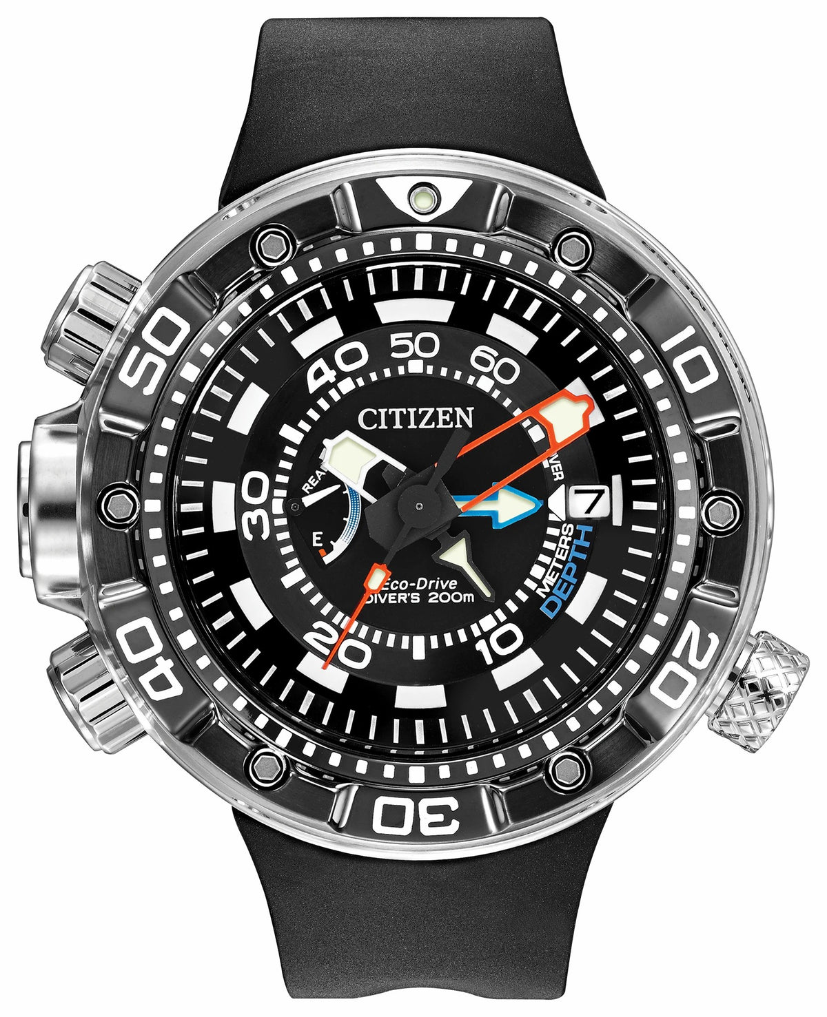 Promaster Aqualand 200M - Men's Eco-Drive Black Dive Watch | Citizen Popular