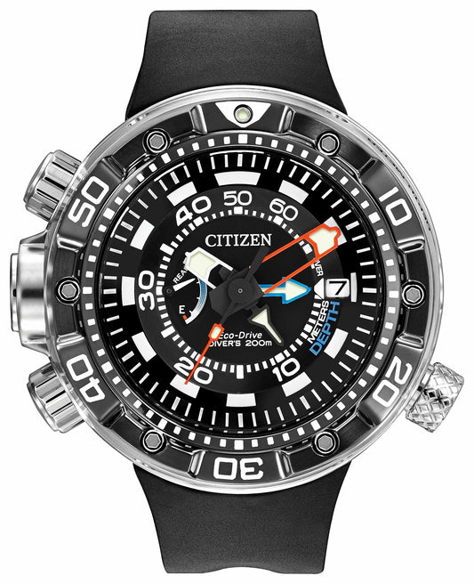 Promaster Aqualand 200M - Men's Eco-Drive Black Dive Watch | Citizen Popular
