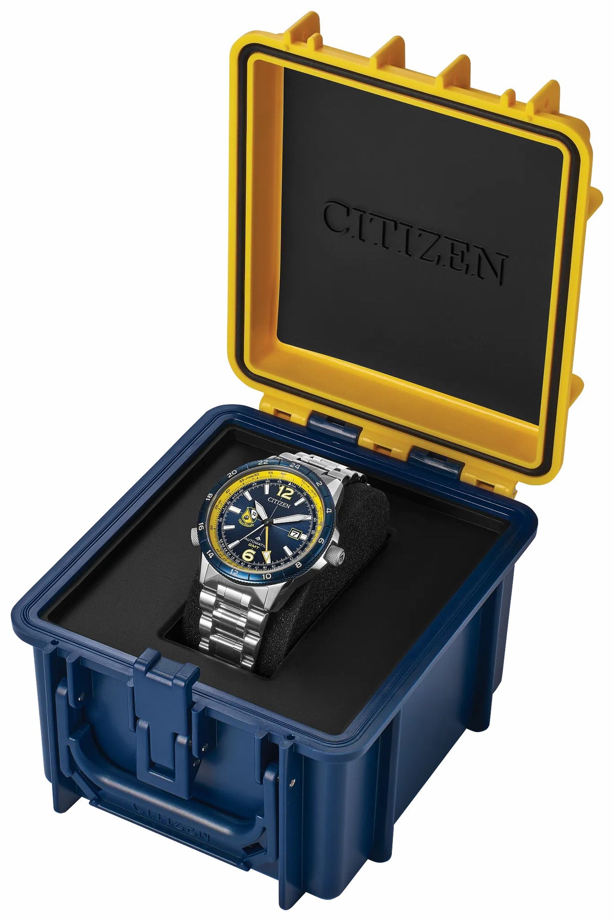 Promaster Air GMT Navy Dial Stainless Steel Bracelet NB6044-54L | Citizen Top Pick
