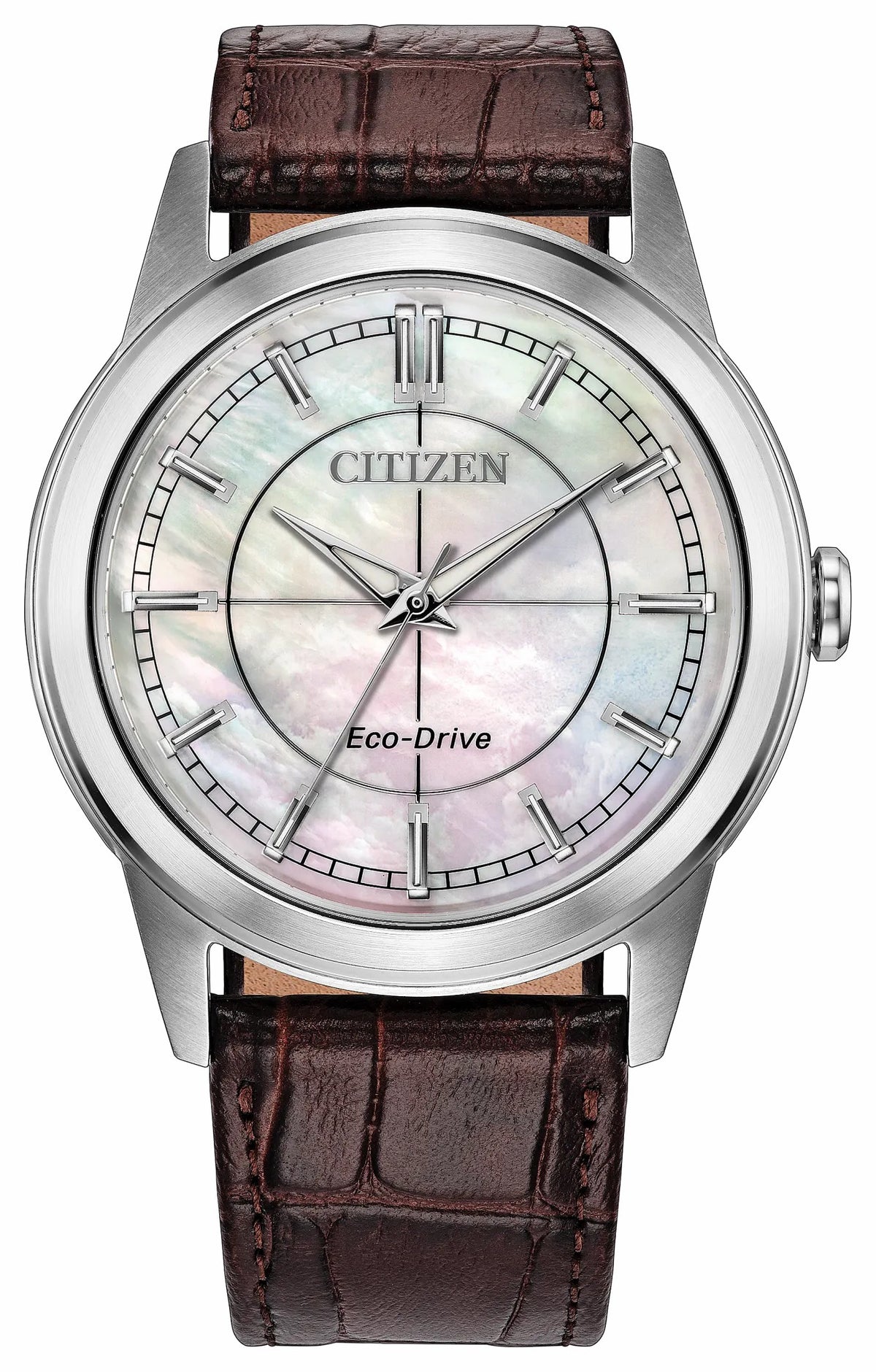 Rolan White Dial Leather Strap FE7130-10D | Citizen Great Value