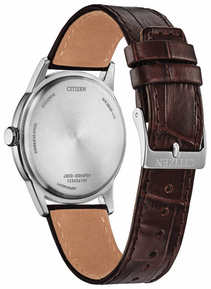 Rolan White Dial Leather Strap FE7130-10D | Citizen Great Value