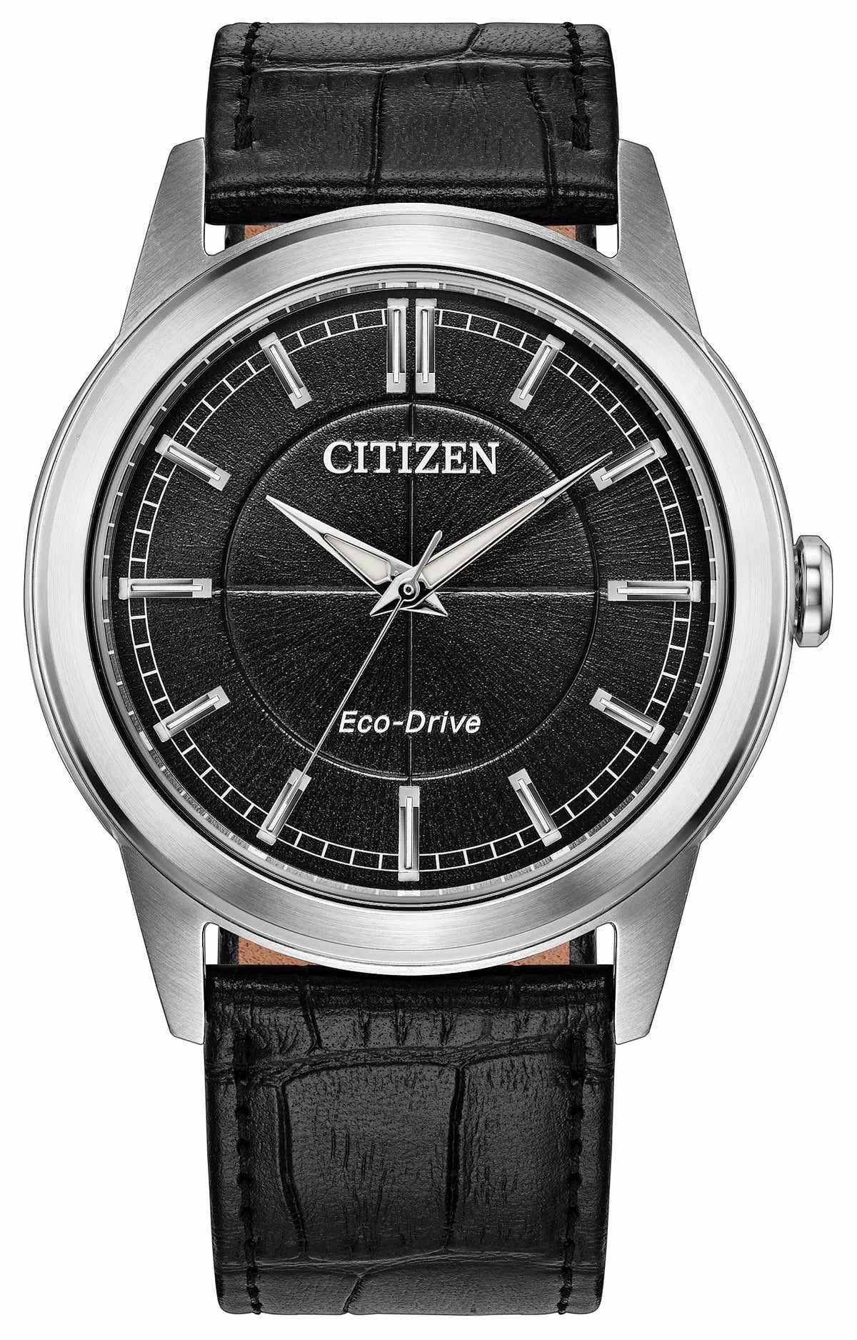 Rolan Black Dial Leather Strap AW2110-06E | Citizen Customer Favorite