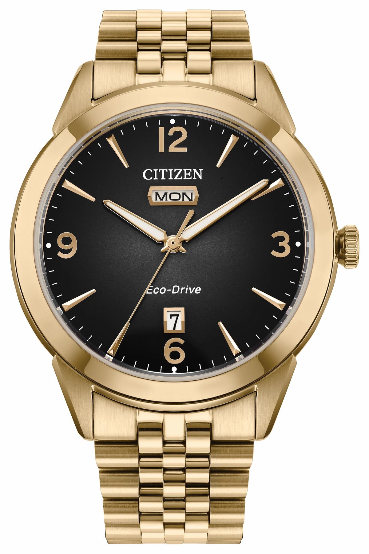 Rolan Black Dial Stainless Steel Bracelet AW0152-58H | Citizen Recommended