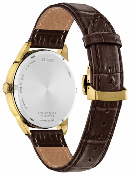 Rolan Black Dial Leather Strap BU2112-06E | Citizen Smart Buy