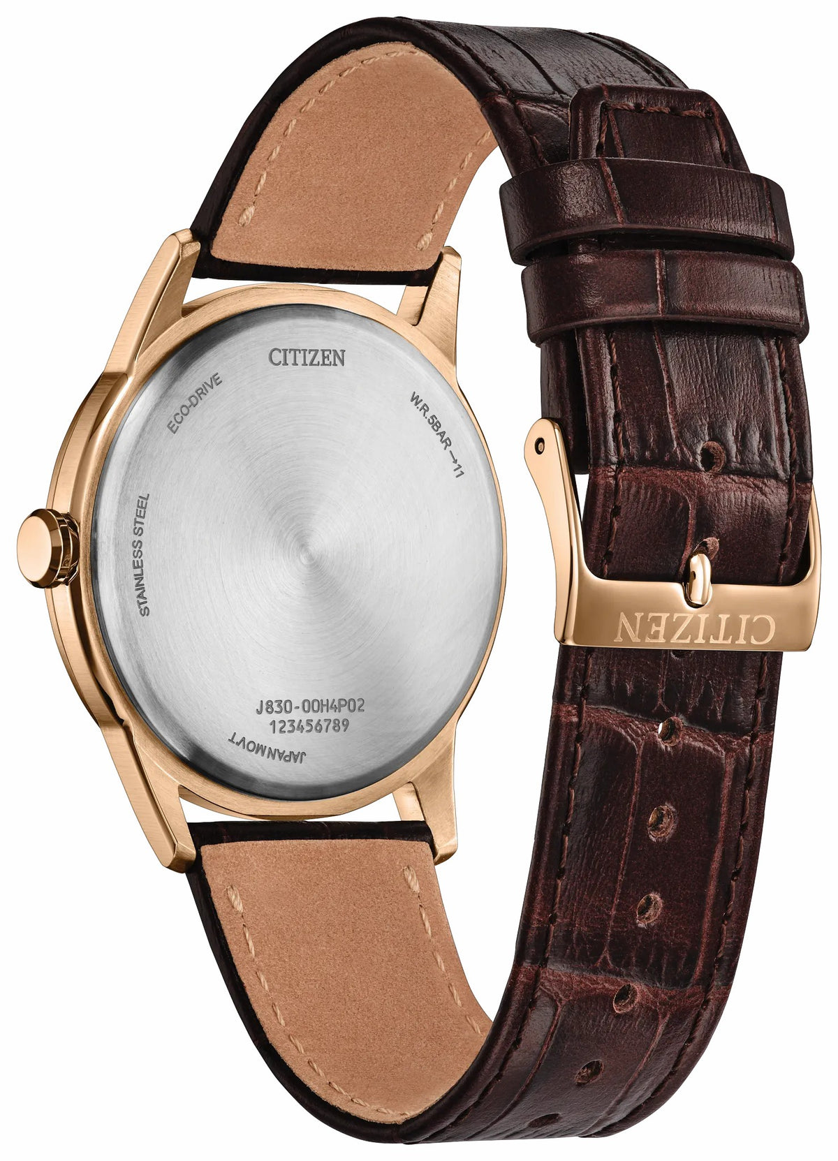 Rolan Brown Dial Leather Strap AW2113-16X | Citizen Trending