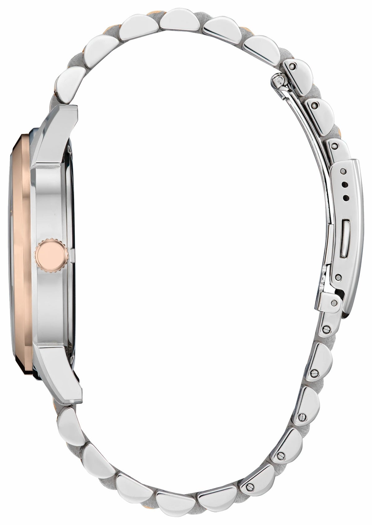 Rolan Brown Dial Stainless Steel Bracelet AW0156-57X | Citizen Latest