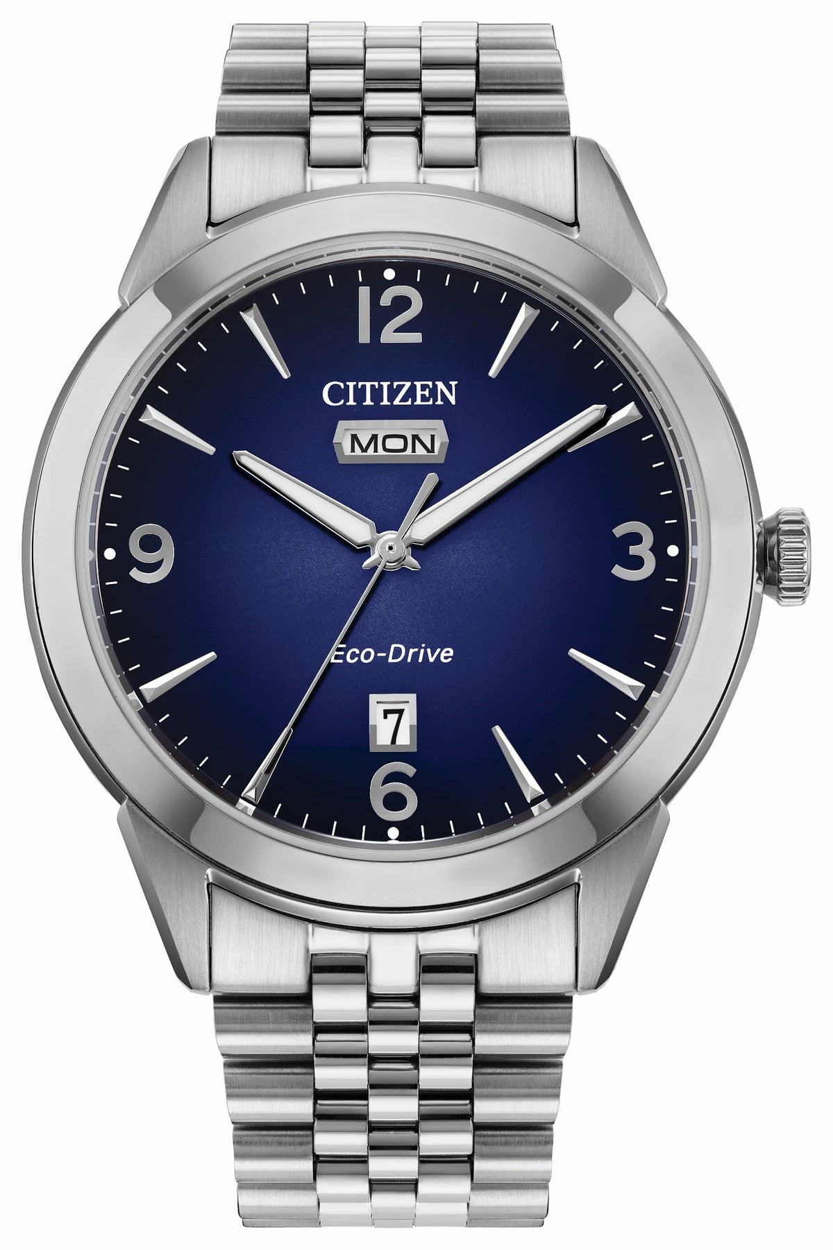 Rolan Blue Dial Stainless Steel Bracelet AW0150-53L | Citizen Essential