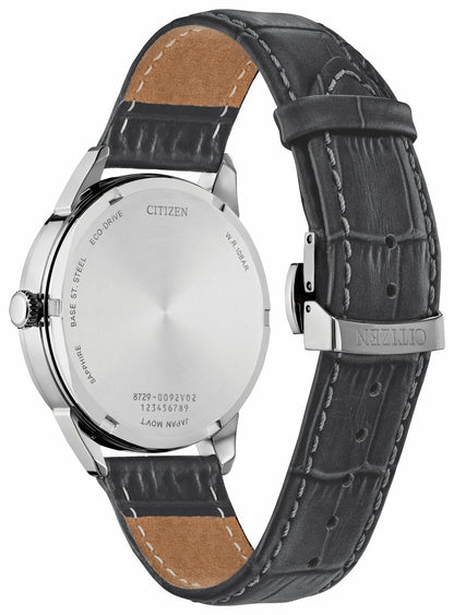 Rolan Silver-Tone Dial Leather Strap BU2110-01A | Citizen Trusted