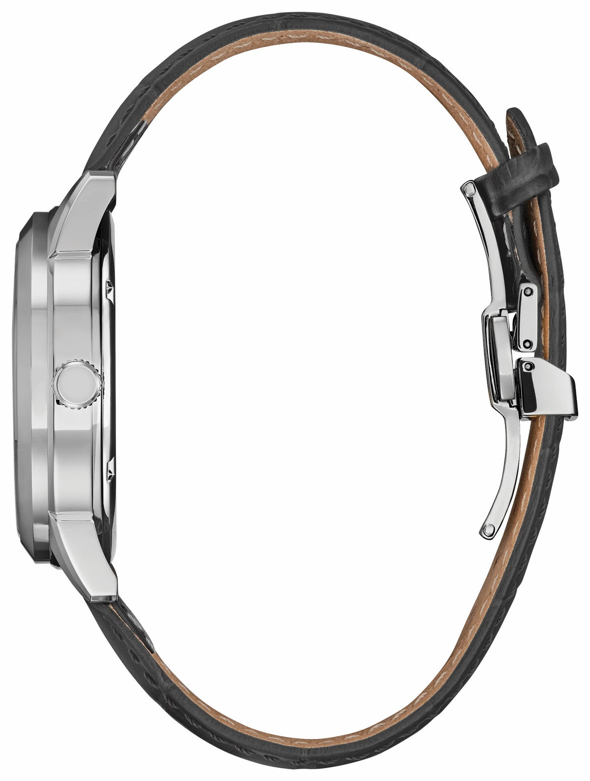 Rolan Silver-Tone Dial Leather Strap BU2110-01A | Citizen Trusted