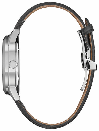 Rolan Silver-Tone Dial Leather Strap BU2110-01A | Citizen Trusted
