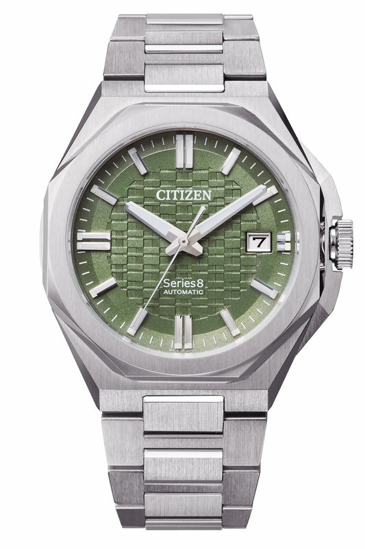Series8 Green Dial Stainless Steel Bracelet NB6080-51W | Citizen Popular