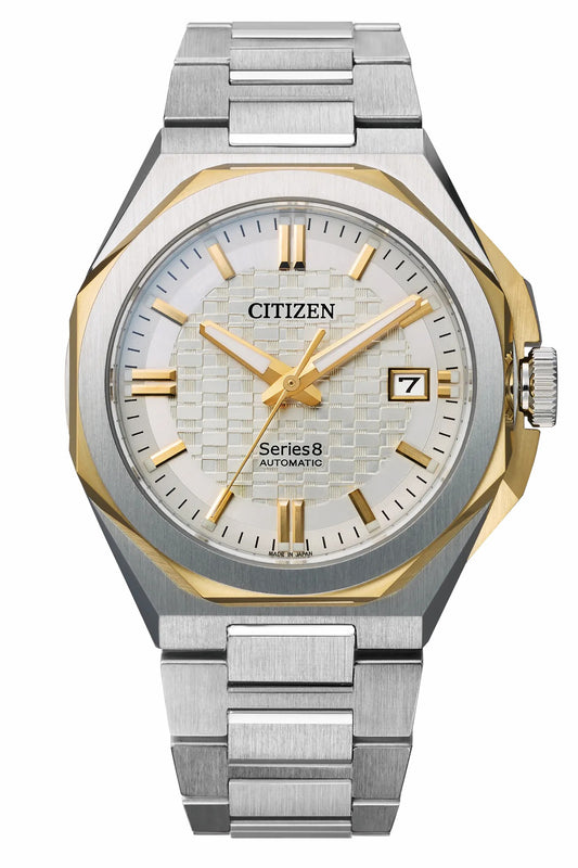 Series8 White Dial Stainless Steel Bracelet NB6084-50A | Citizen Sale