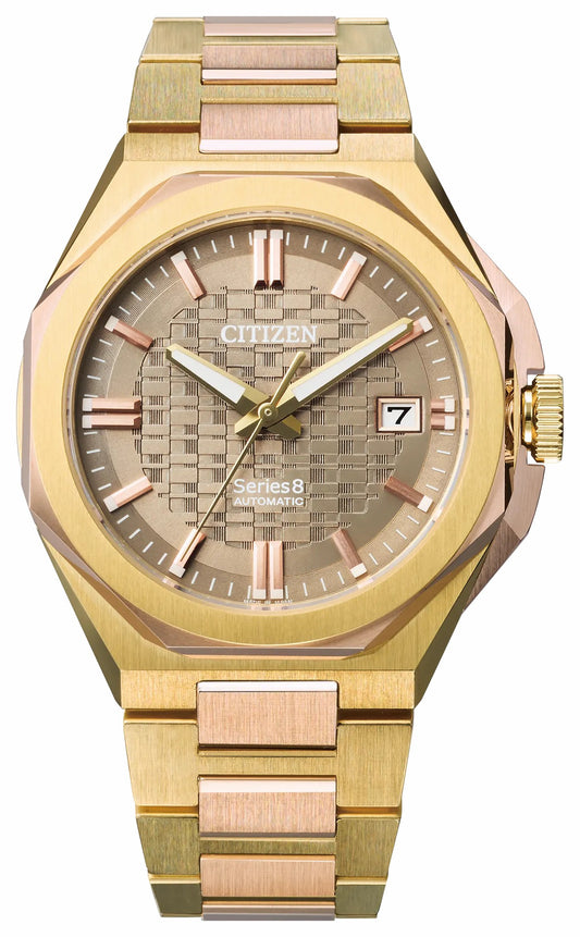 Series8 Brown Dial Stainless Steel Bracelet NB6085-57W | Citizen Deals